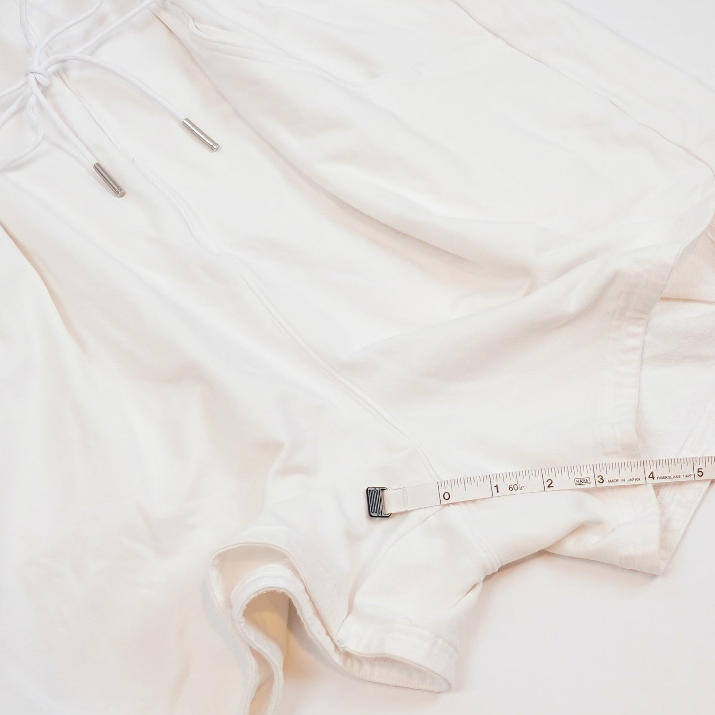 Lululemon French Terry V Neck Romper White Adjustable Waistband - 10