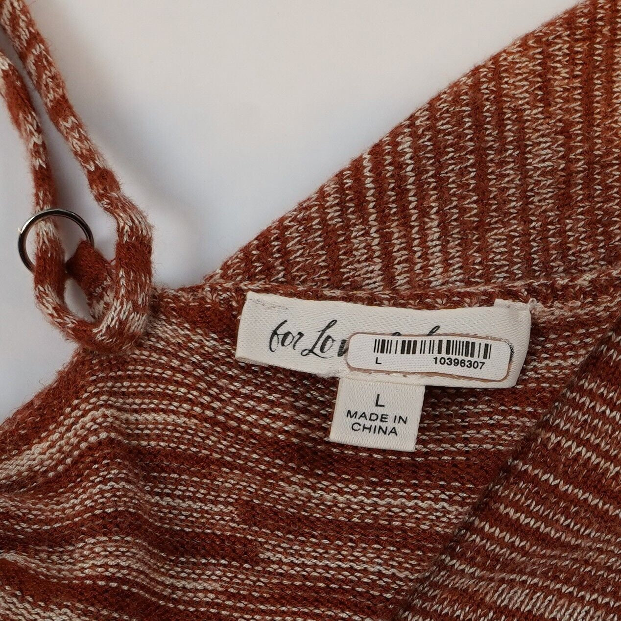 For Love and Lemons Isabela Midi Dress Brown  - L