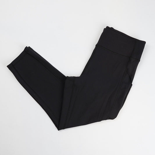 Lululemon Invigorate High Rise Crop Leggings 23" Black - 12