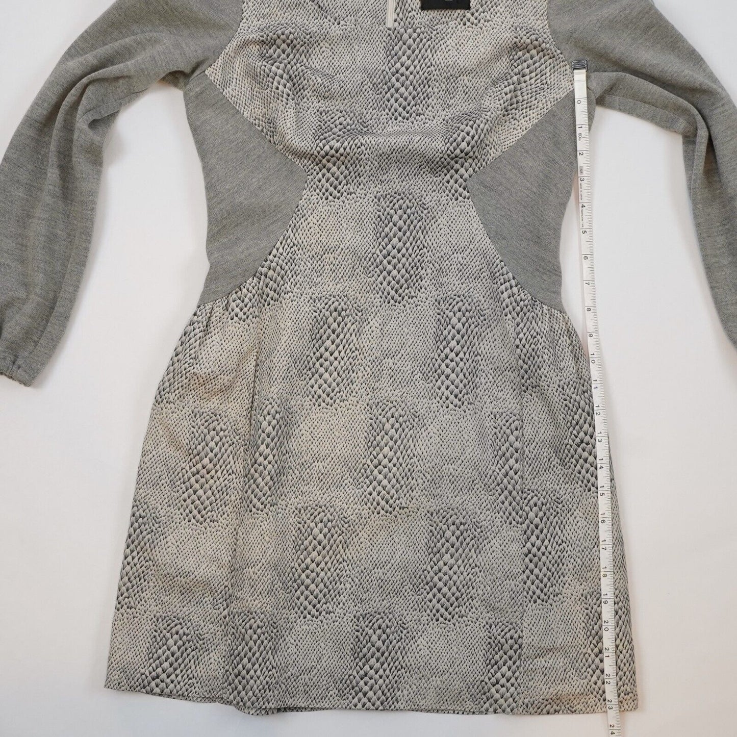 Rachel Comey Long Sleeve Silk/Linen Mini Dress - S