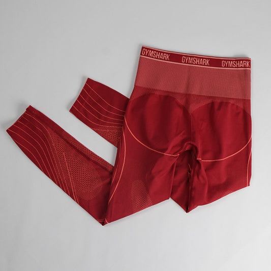 Gymshark Apex Seamless High Rise Ribbed Leggings - S