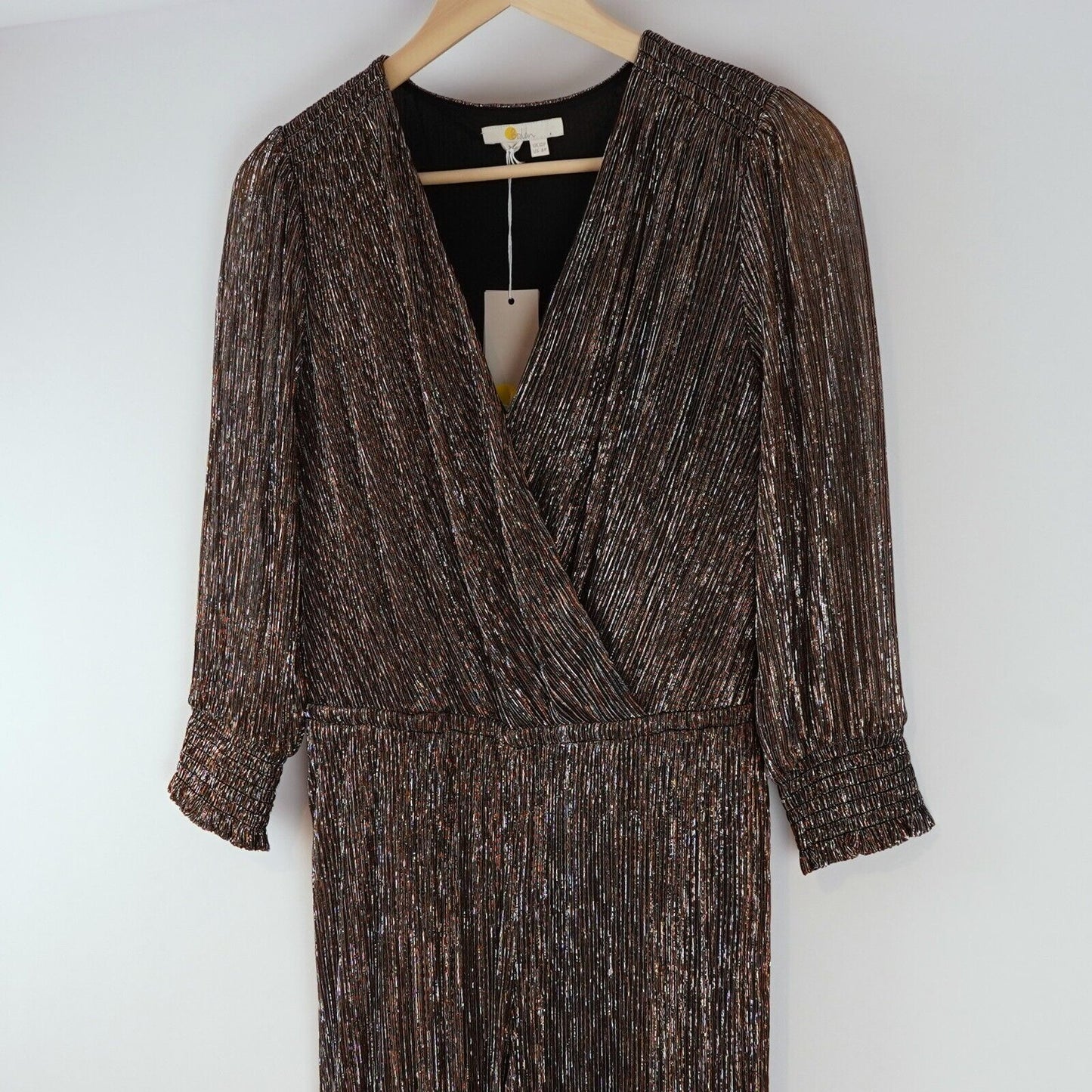 Boden Plisse Palazzo Jumpsuit - 6P