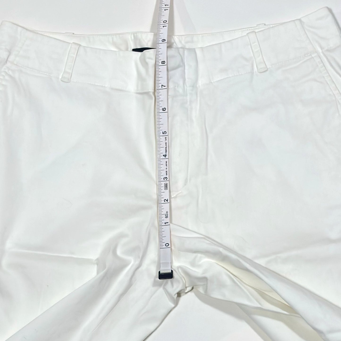 Ralph Lauren Golf Classic Fit White Bermuda Twill Chino Shorts - Size 8