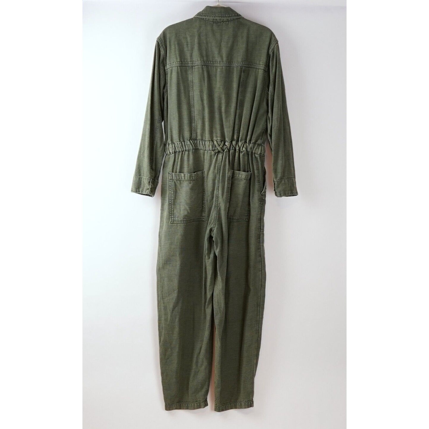 Free People Quinn Utility Long Sleeve Coverall Jumpsuit - M