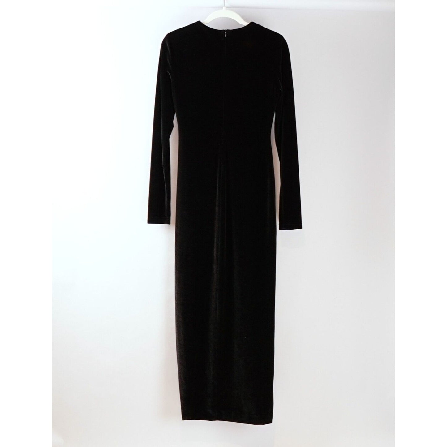 NONchalant Maxwell Dress in Black Velvet - XS