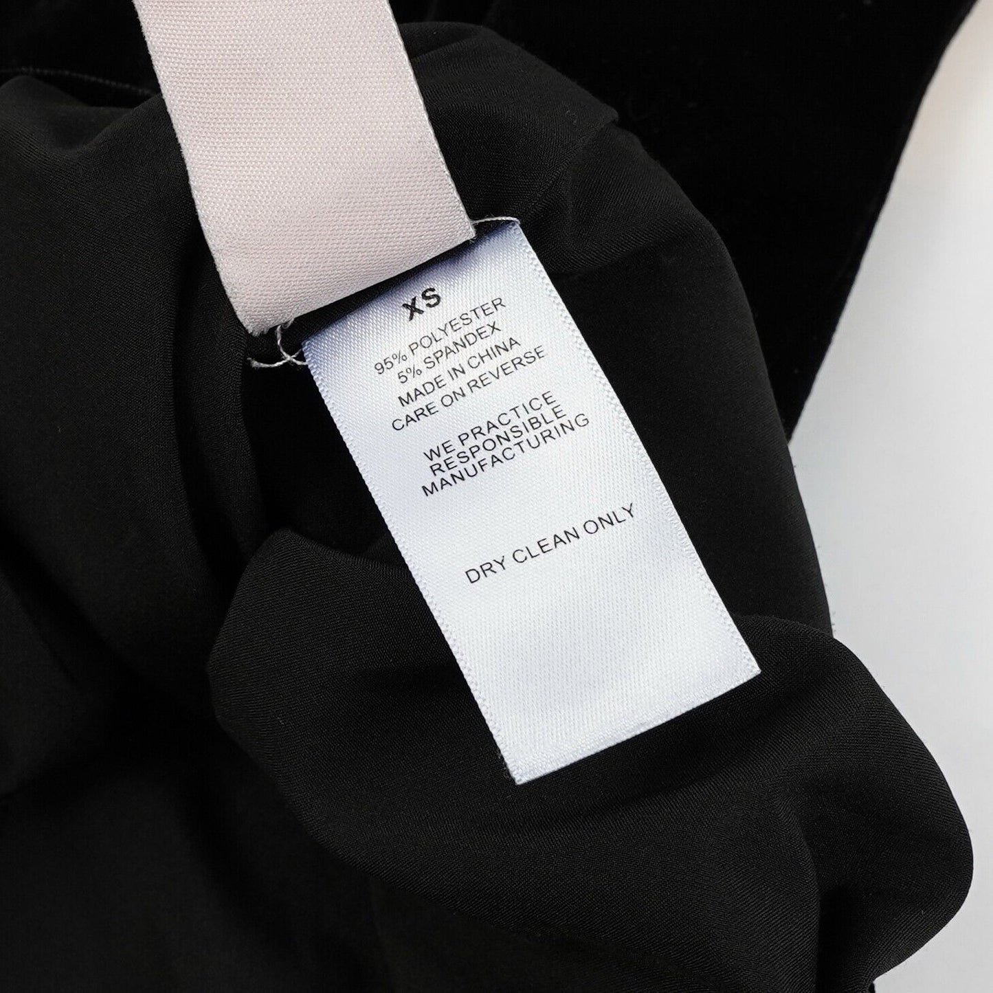 NONchalant Maxwell Dress in Black Velvet - XS