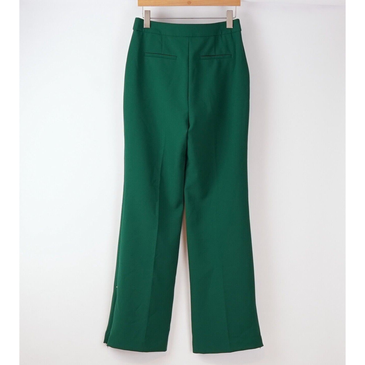 Pearl by Lela Rose Stretch Crepe Contrast Detail Trouser Pants - 6