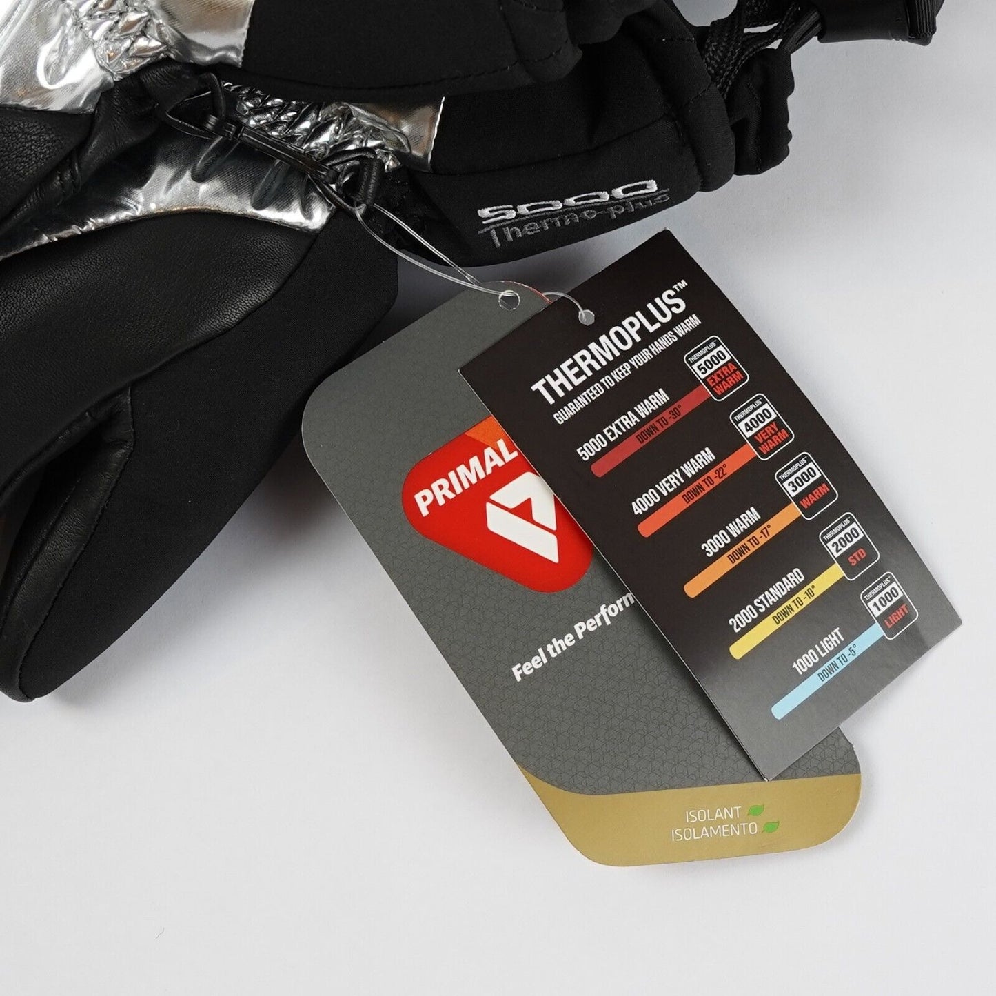 Level Women's Flame Mittens Winter Skiing Snowboarding - S