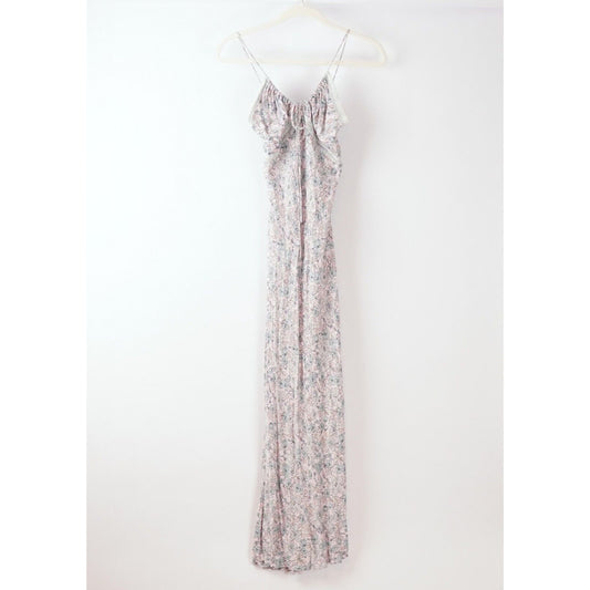 Free People Floral All I Wanted Maxi Slip Dress - XS