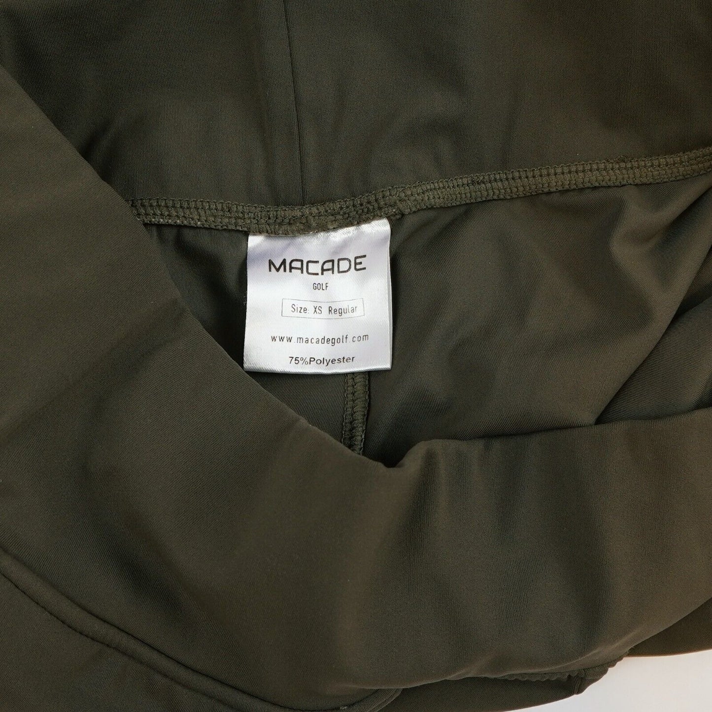 Macade Golf Olive Tapered Jogger Range Pants - XS