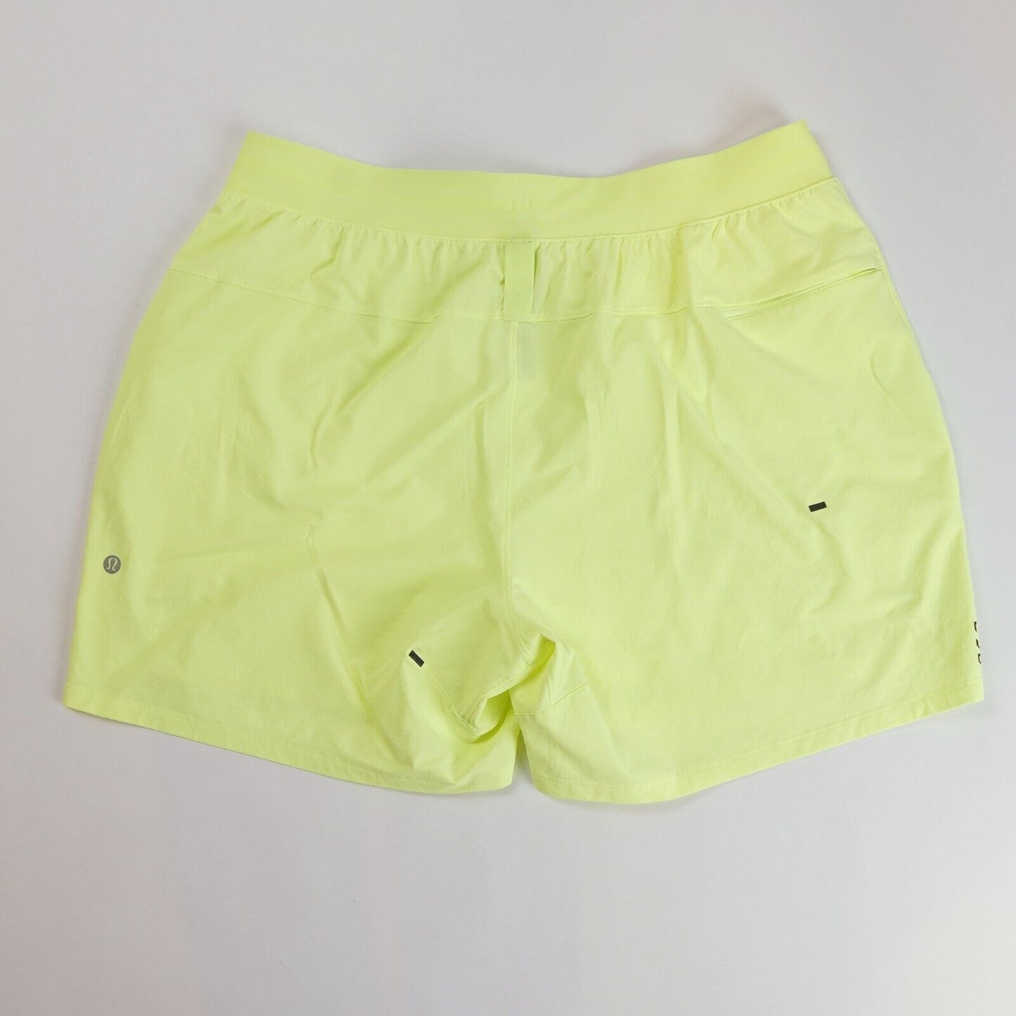 Lululemon License to Train Linerless Shorts Zap Yellow 5" - XL