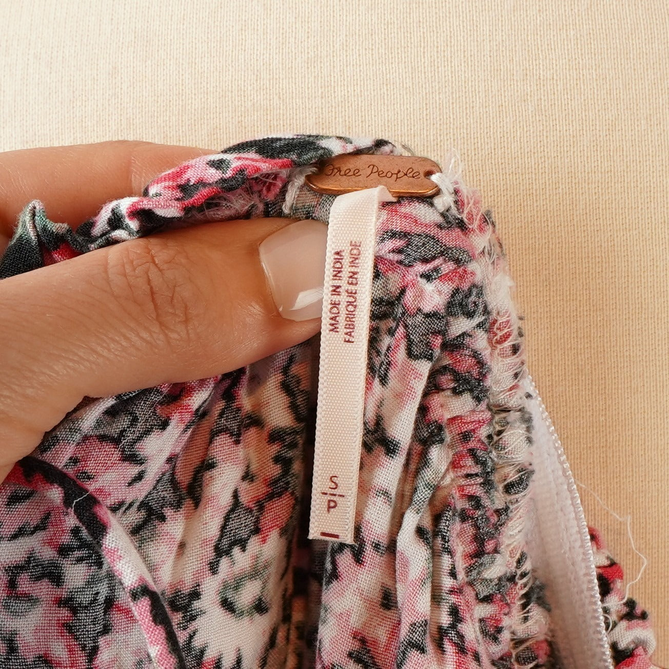 Free People One I Love Ditsy Floral Midi Dress - S