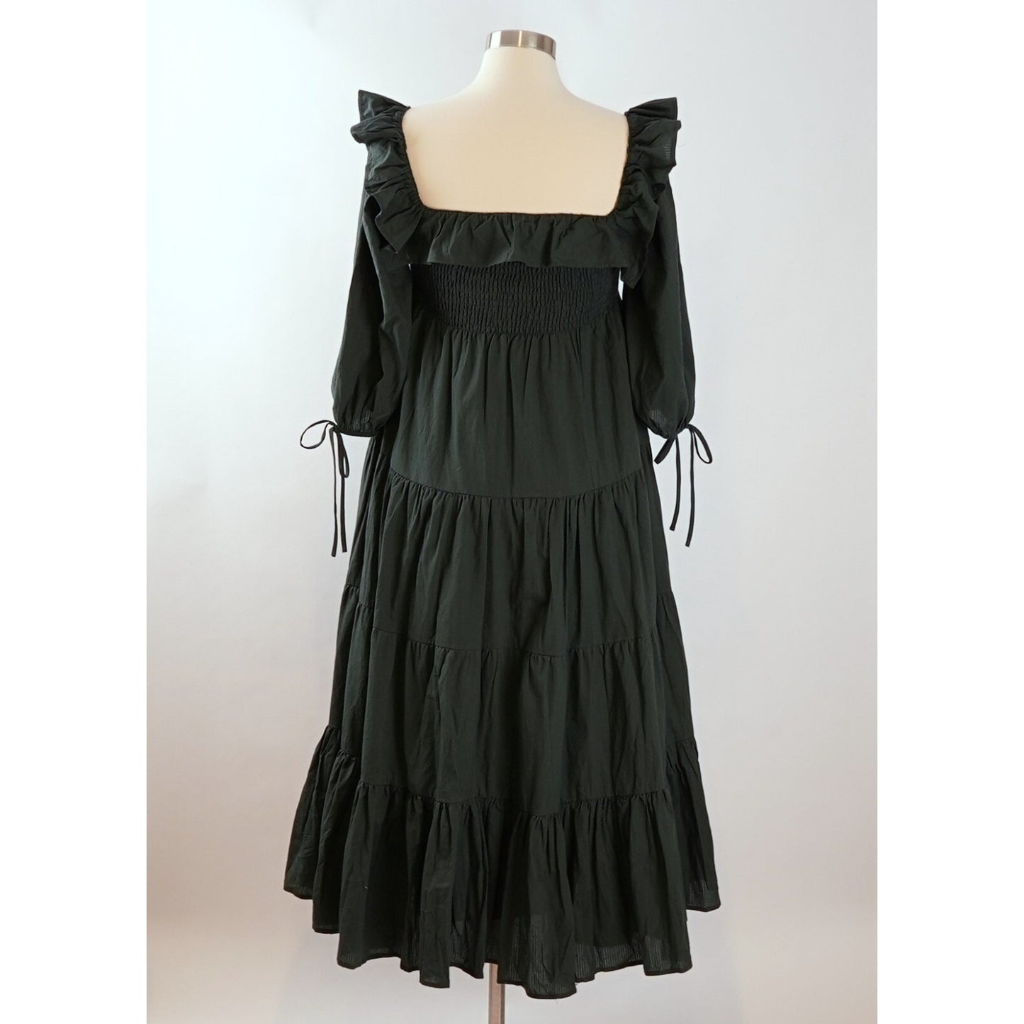 Worth Collective Willow Maxi Dress Bump Friendly Emerald - M