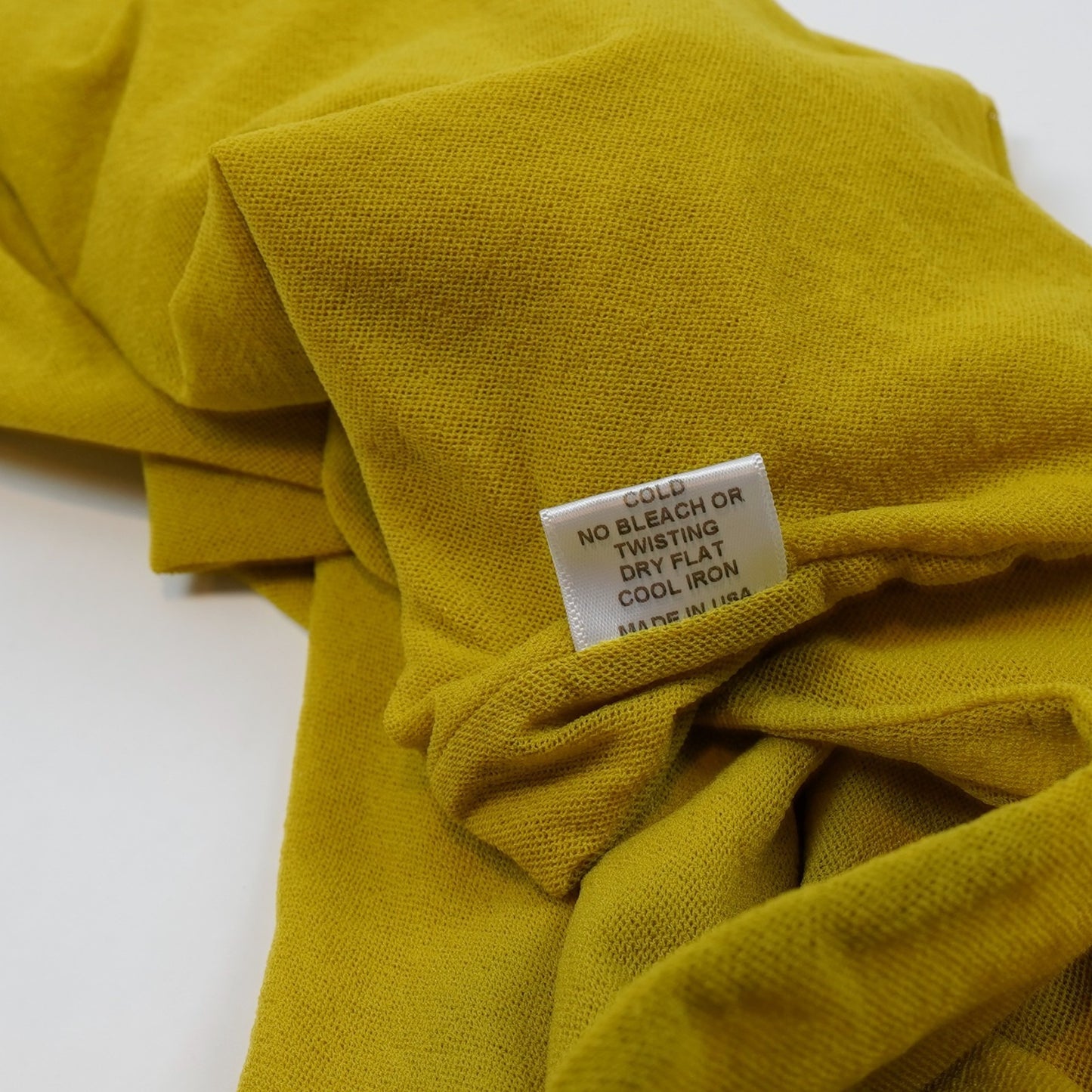 Petit Pois x Viviana G Sleeveless High Collar Top Yellow Double Mesh - M