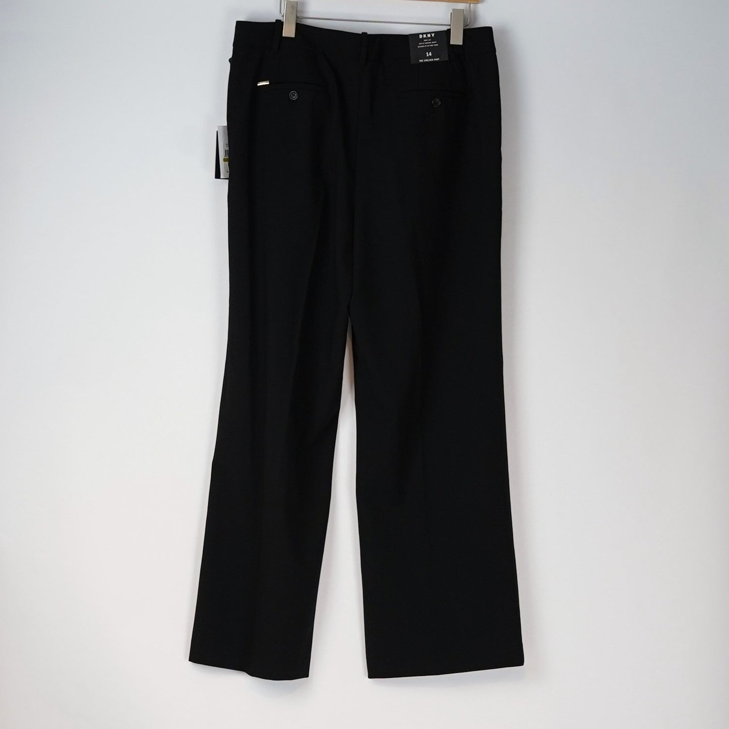 DKNY The Chelsea Pant Wide Leg Black - 14