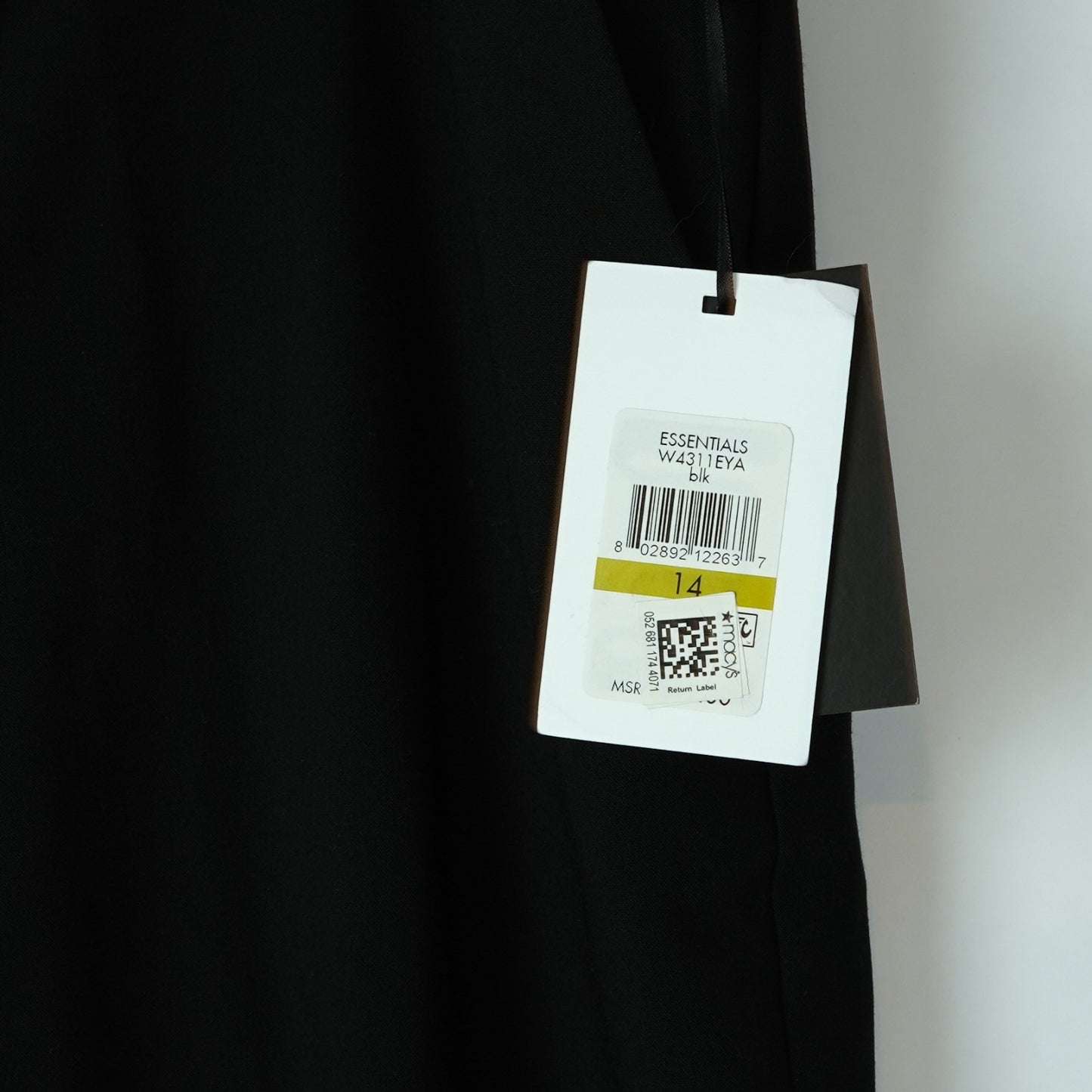 DKNY The Chelsea Pant Wide Leg Black - 14