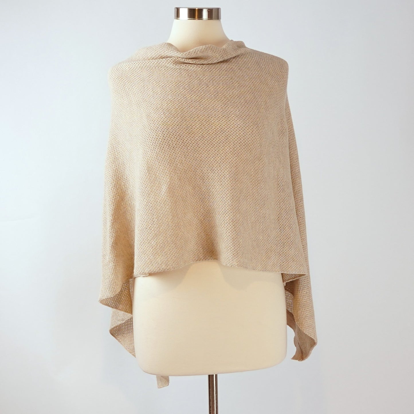 We are AMMA Cocoon Nursing Cover Shawl - Natural Beige