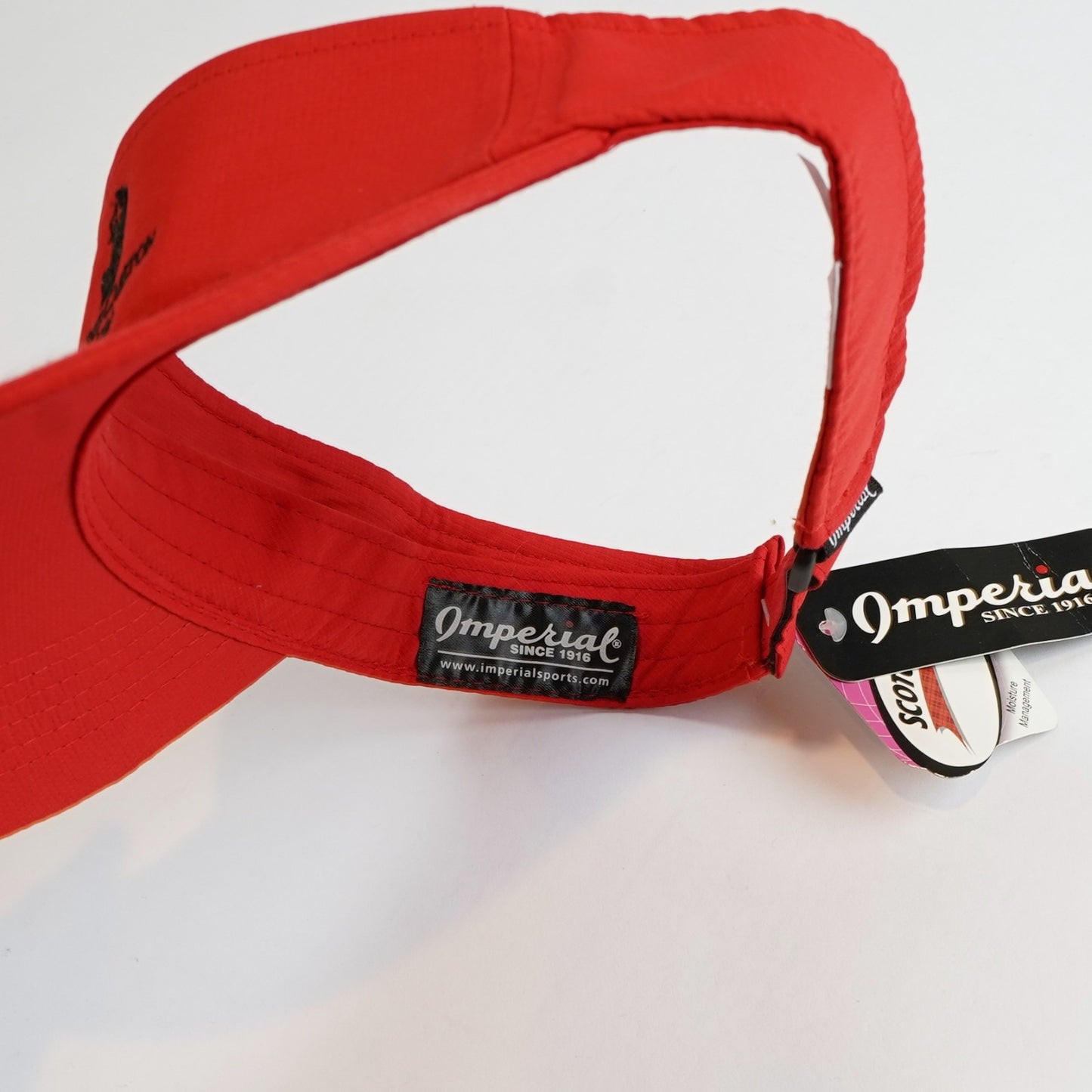 The Ritz Carlton Aruba Visor Adjustable Red Black - OS