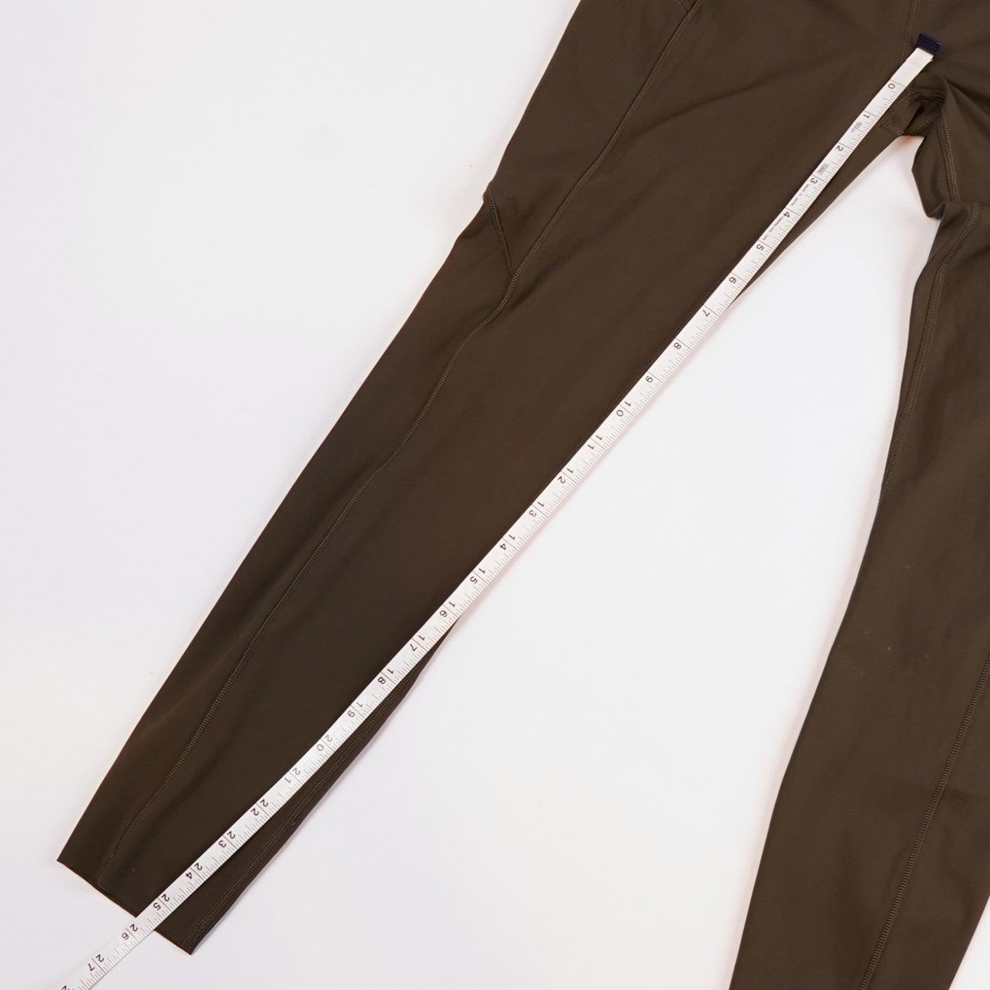 Lululemon Fast & Free Tight Leggings Dark Olive Green 25" - 6