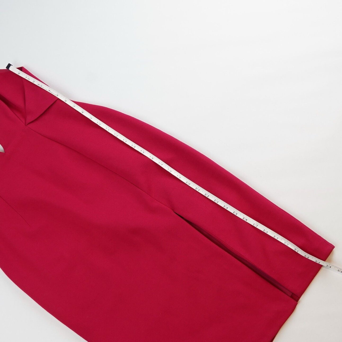 Nicholas Fuchsia Deep V Midi Dress - 8