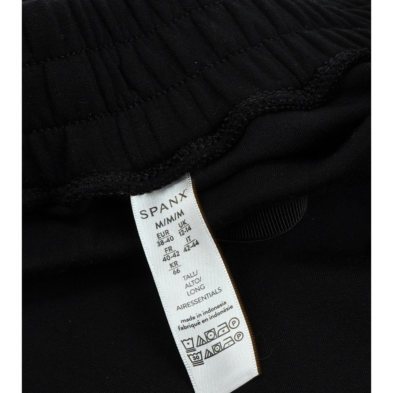 SPANX AirEssentials Wide Leg Pant Black - M Tall/Long