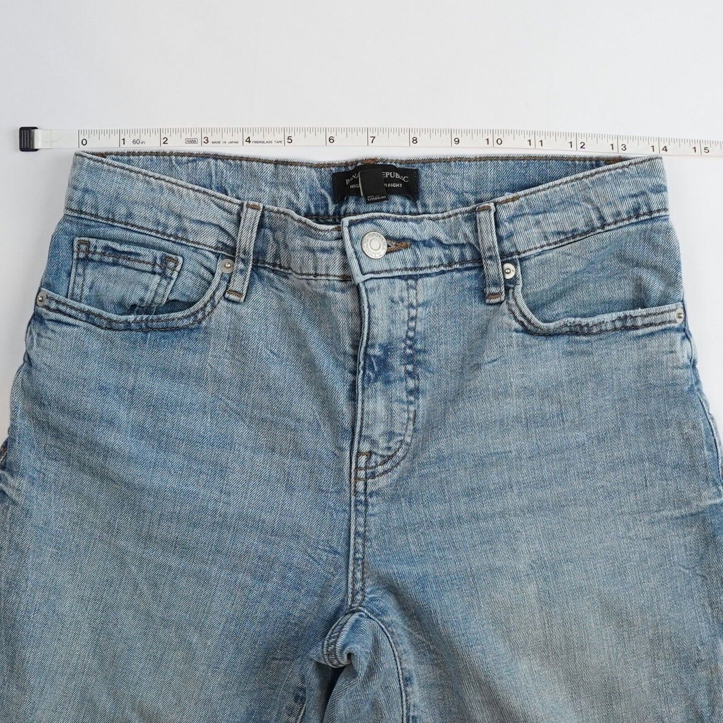 Banana Republic High Rise Straight Jeans - 0/25