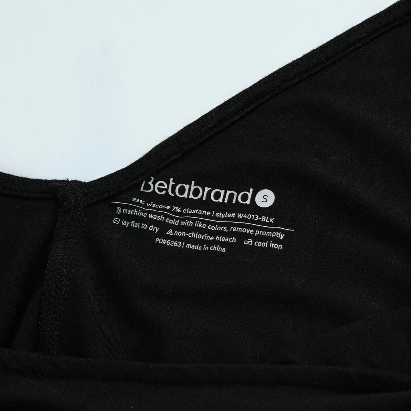 Betabrand Day to Night Wide Leg Jumpsuit Black Belted - S