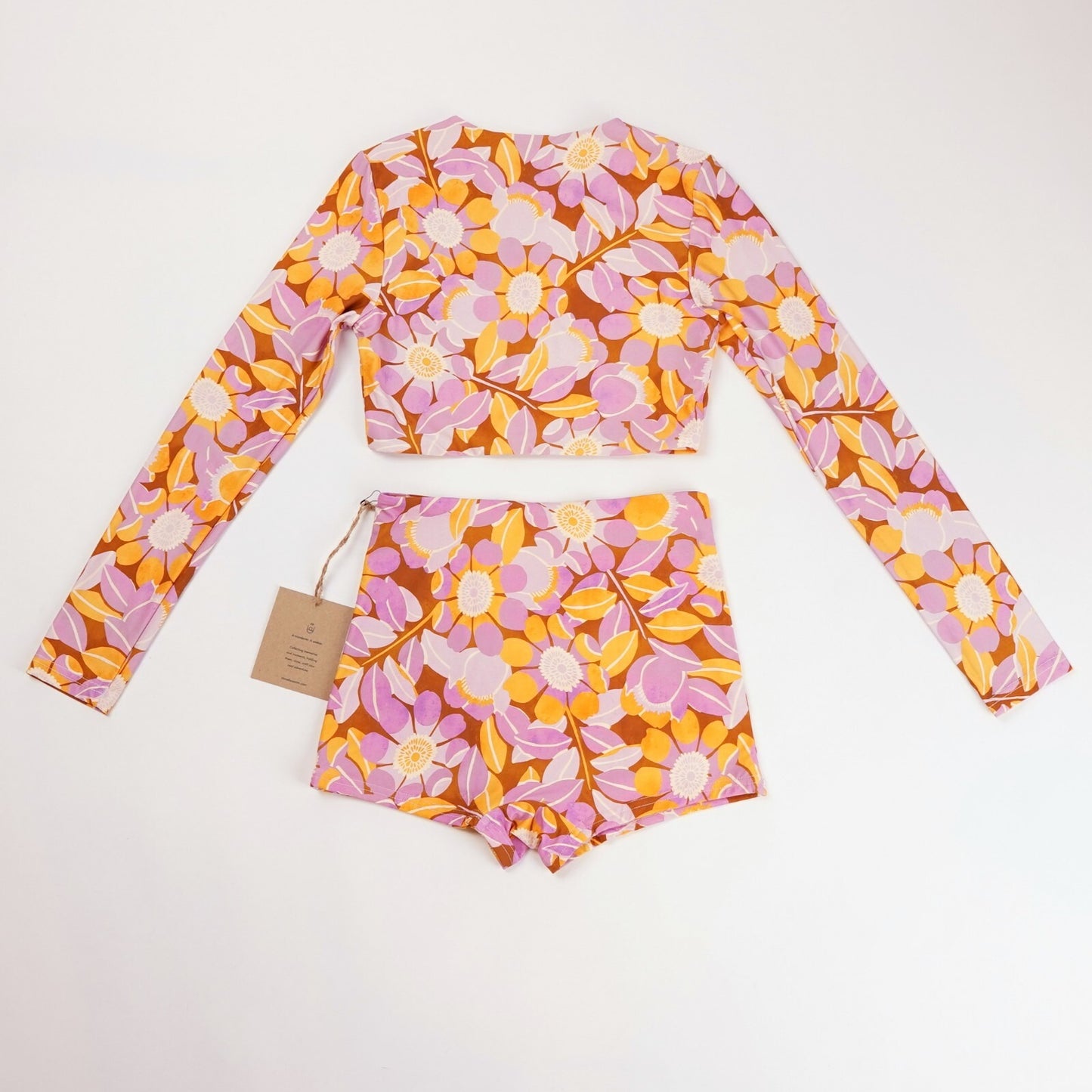 Stone Fox Swim Set - Liya Surf Top & Rio Short Bikini Bottom - S