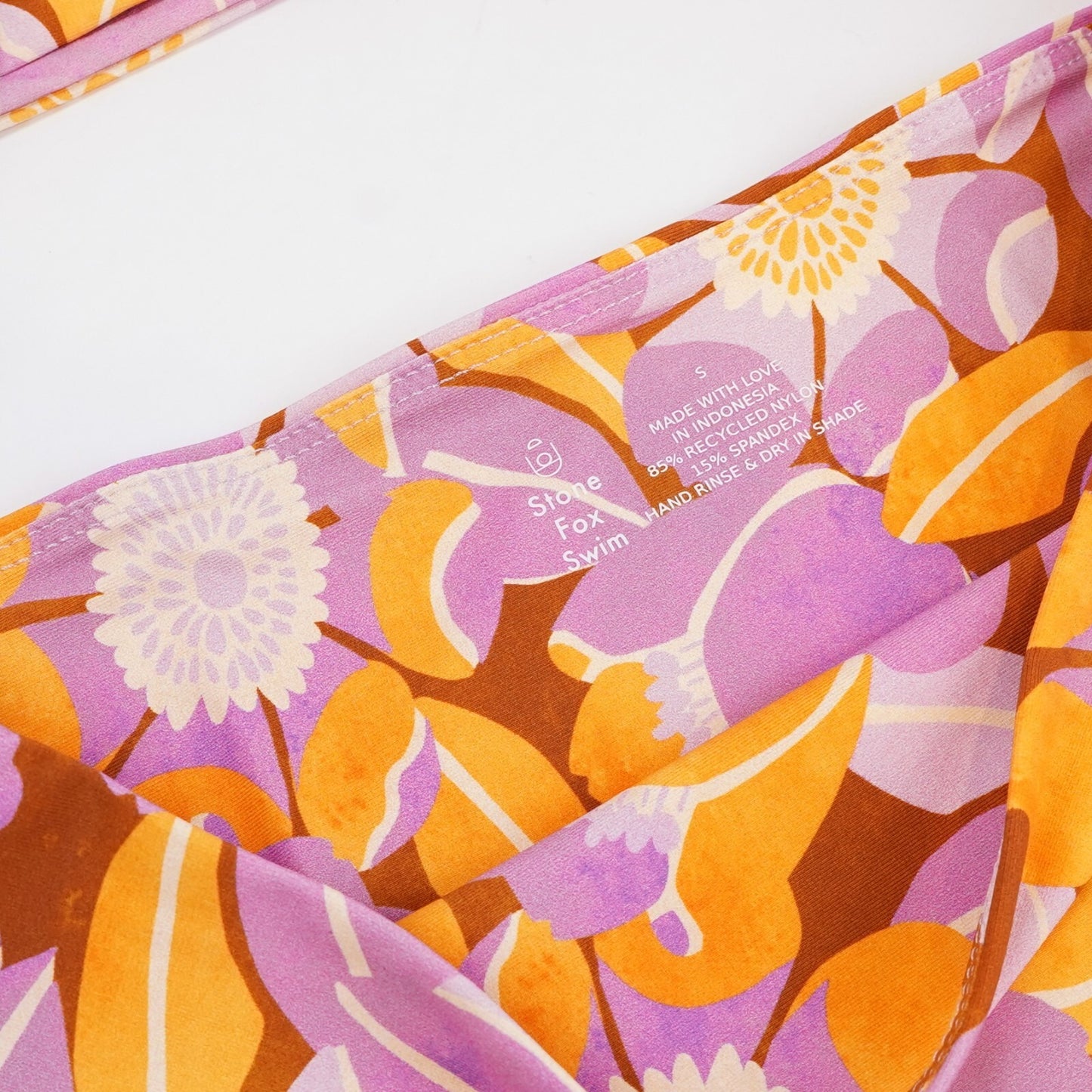 Stone Fox Swim Set - Liya Surf Top & Rio Short Bikini Bottom - S