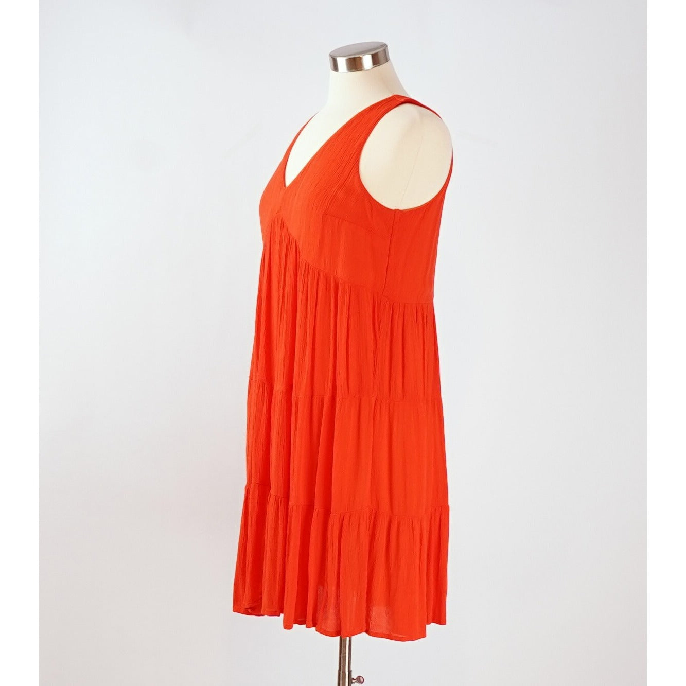 Japna Tiered Orange Sundress - M