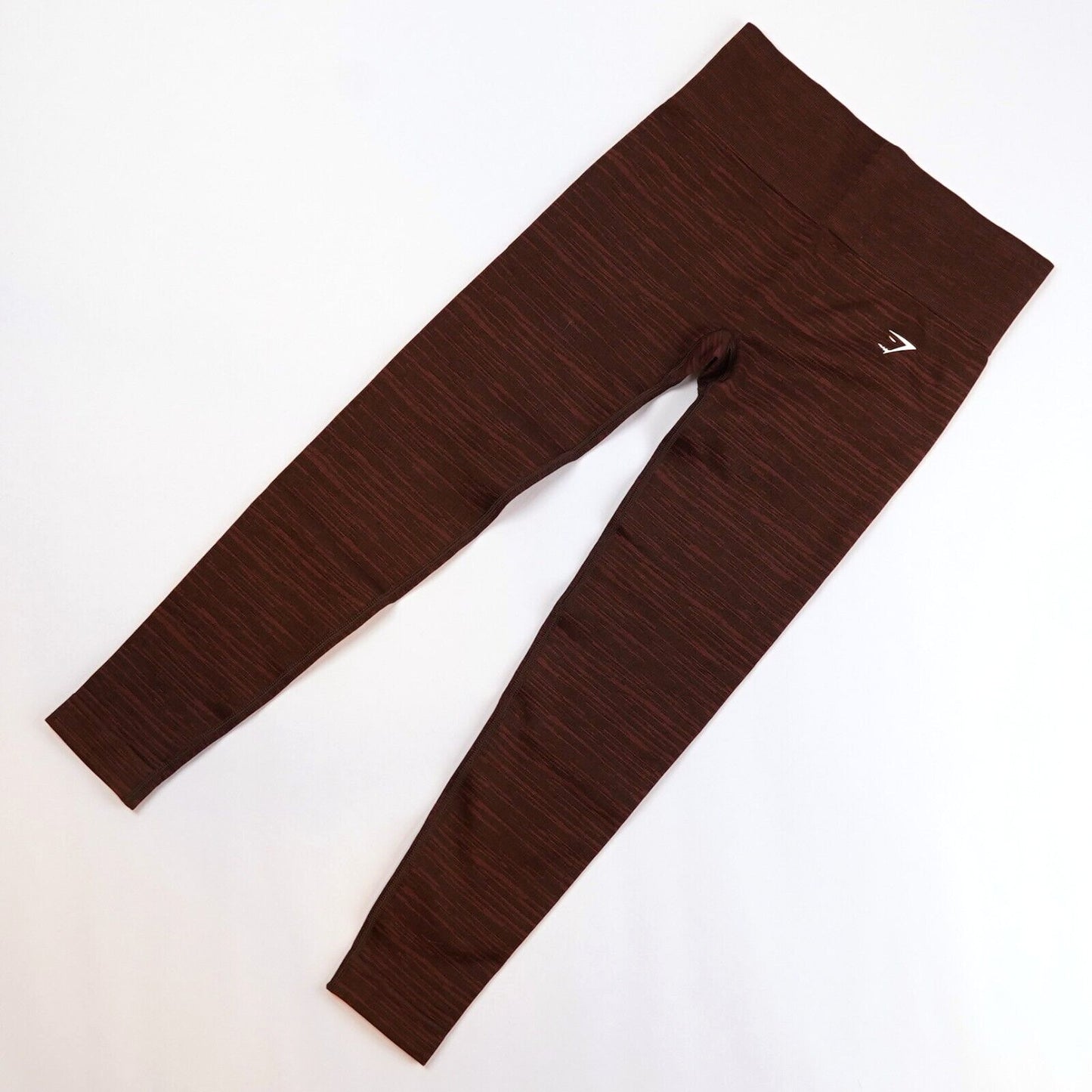 Gymshark Adapt Marl Seamless Leggings Brown - M
