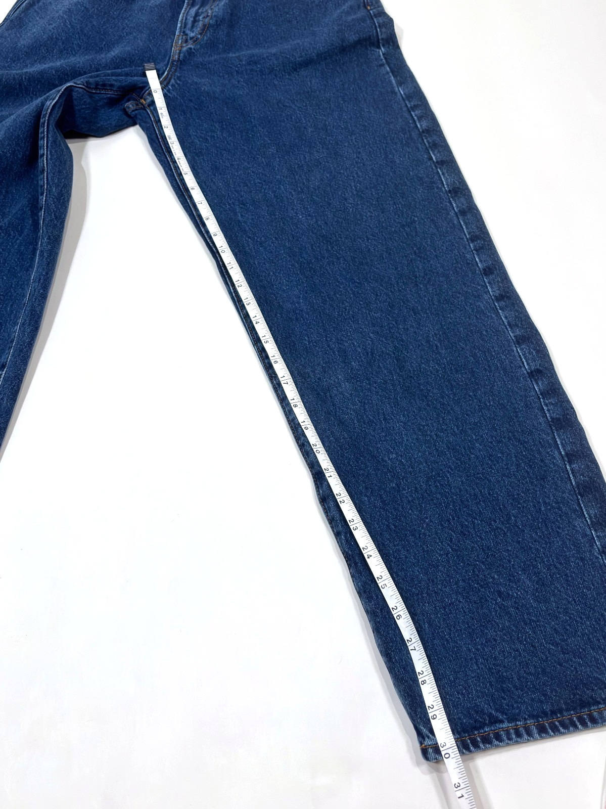 Gap Baggy Fit Dark Wash High Rise Mom Jeans Straight Leg - 29