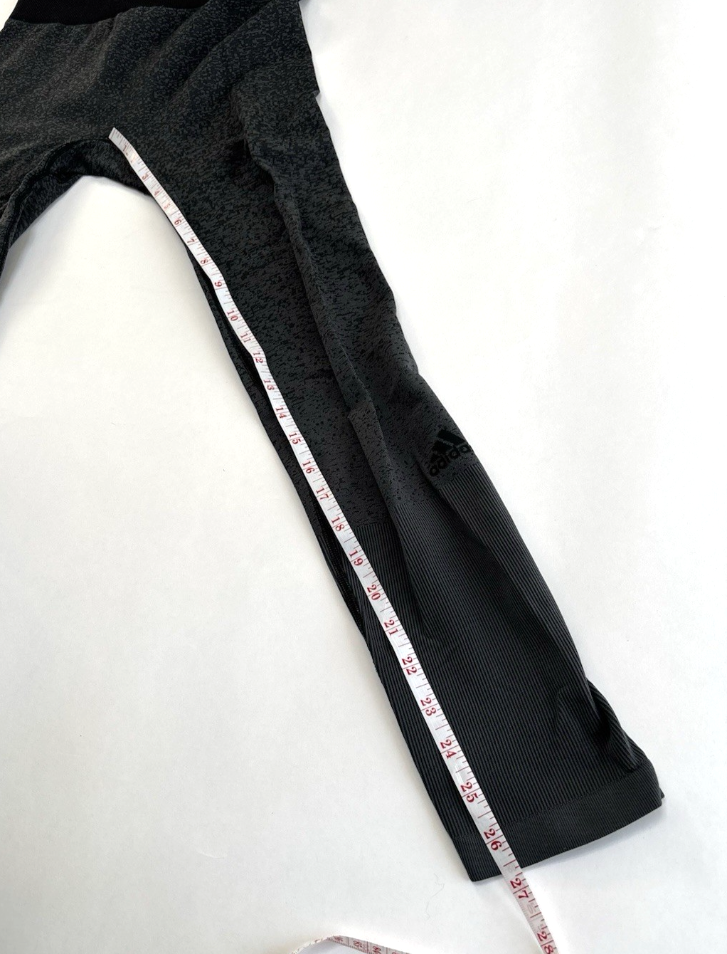 Adidas Primeknit Leggings Black Grey Ombre - M
