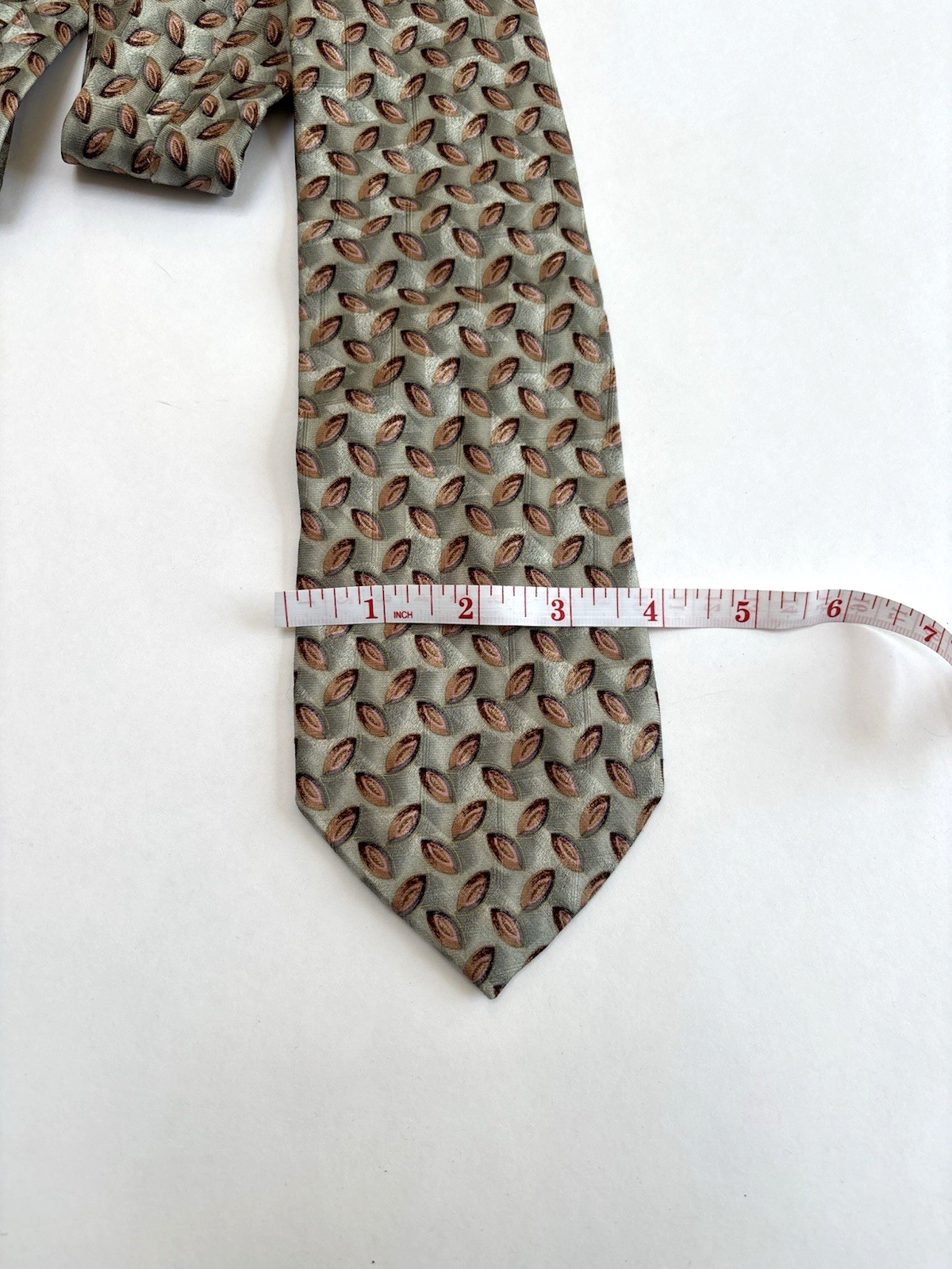 Ermenegildo Zegna Silk Neck Tie Italy Vintage 3.75"