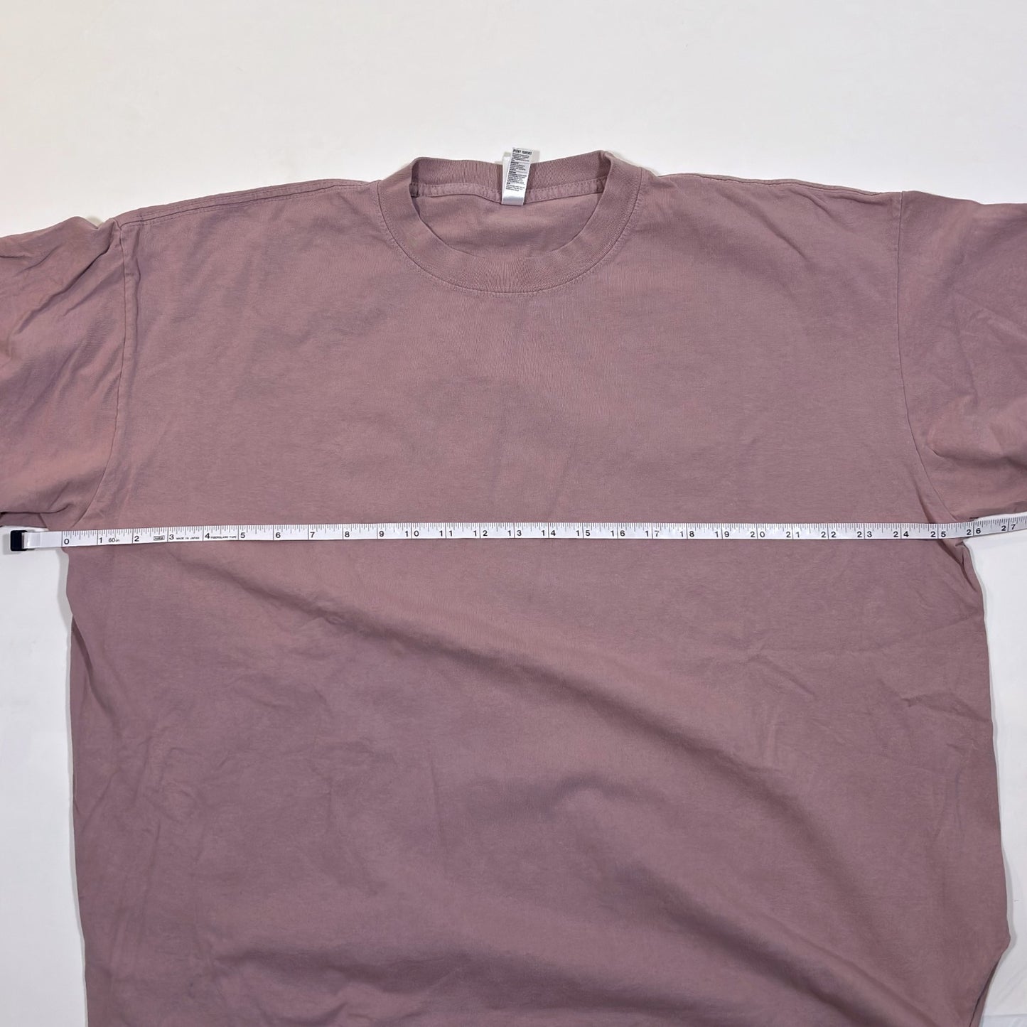 Pebby Forevee Basics Side Slit Short Sleeve Crewneck Tee Purple - XL