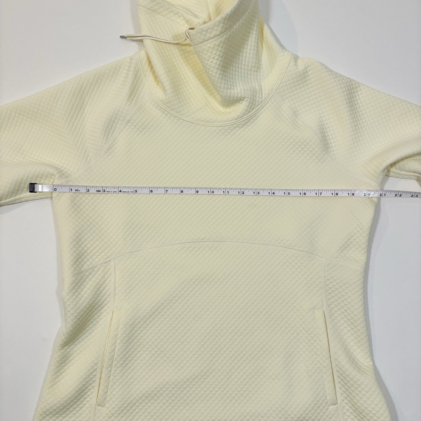 Marmot Annie Long Sleeve Quilted Pullover Funnel Neck Vanilla Ivory - L