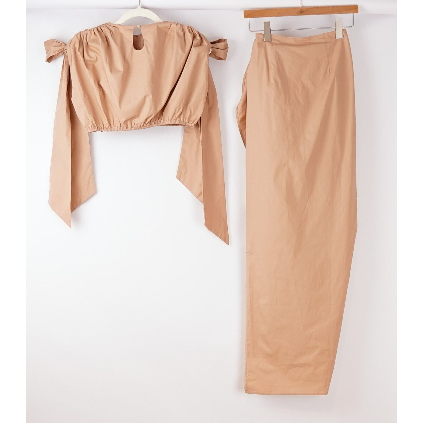 Andrea Iyamah Halima Crop Top + Wrap Skirt Set - XS