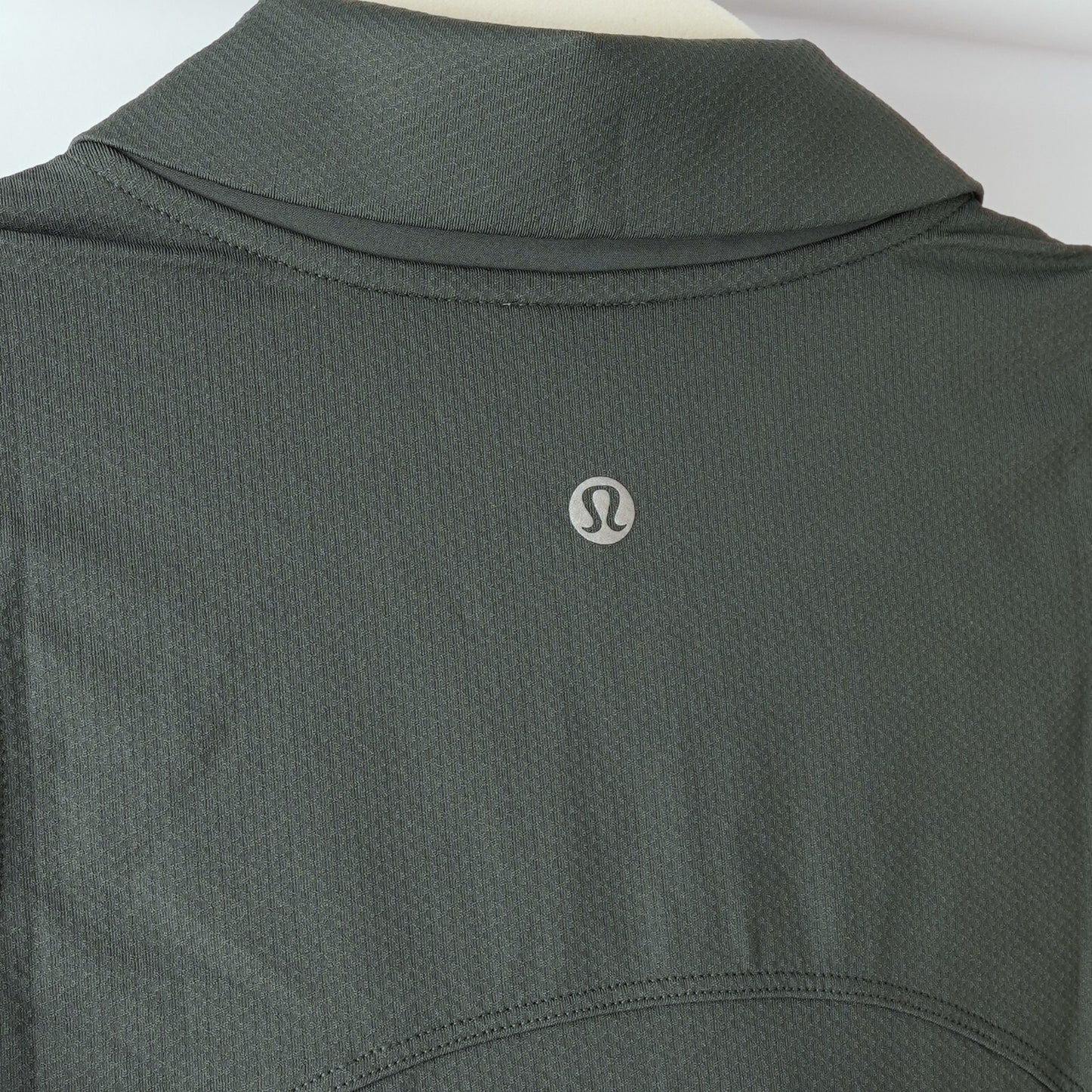 Lululemon Quick-Dry Sleeveless Polo Shirt Green - 4