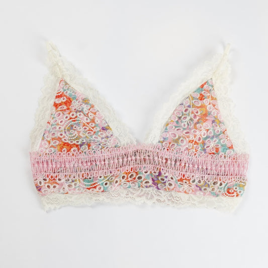 Free People Emma Floral Blossom Combo Bralette - M
