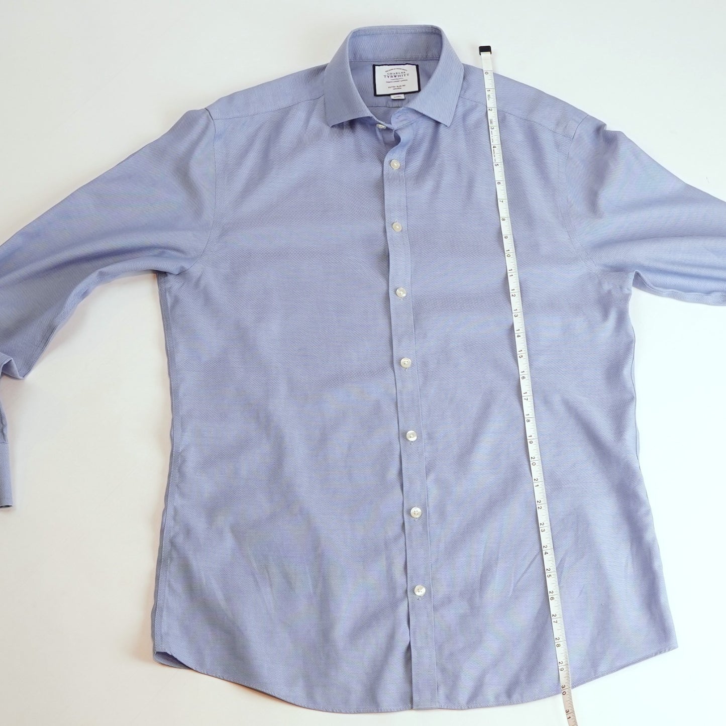 Charles Tyrwhitt Extra Slim Fit Button Down Shirt - 16/34in Large