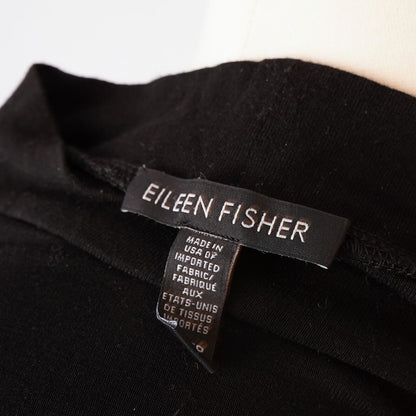Eileen Fisher Back Long Sleeve Single Side Slit Tunic Dress - XS