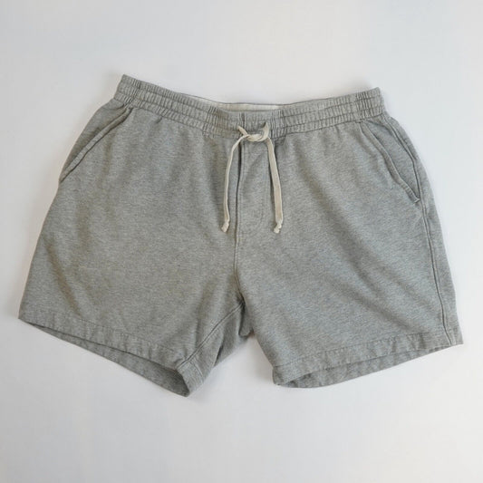 J Crew Gray Lightweight French Terry Dock Sweat Shorts 6" - M