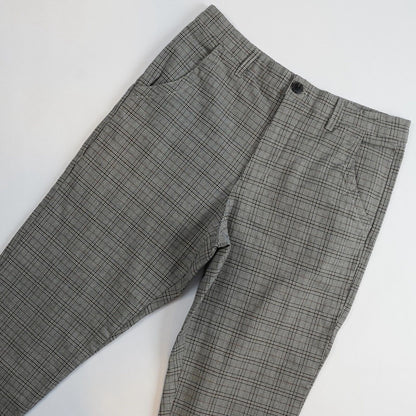 Peau De Loop Unisex Plaid Trouser Pants - 6