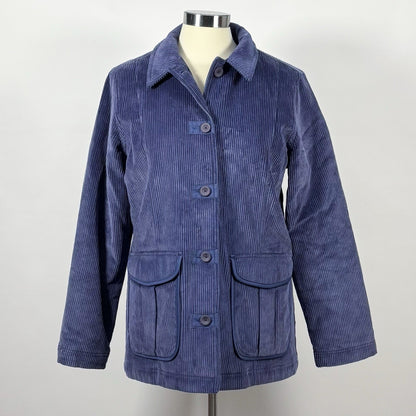 LL Bean Corduroy Thinsulate Insulated Jacket Dusty Blue - M