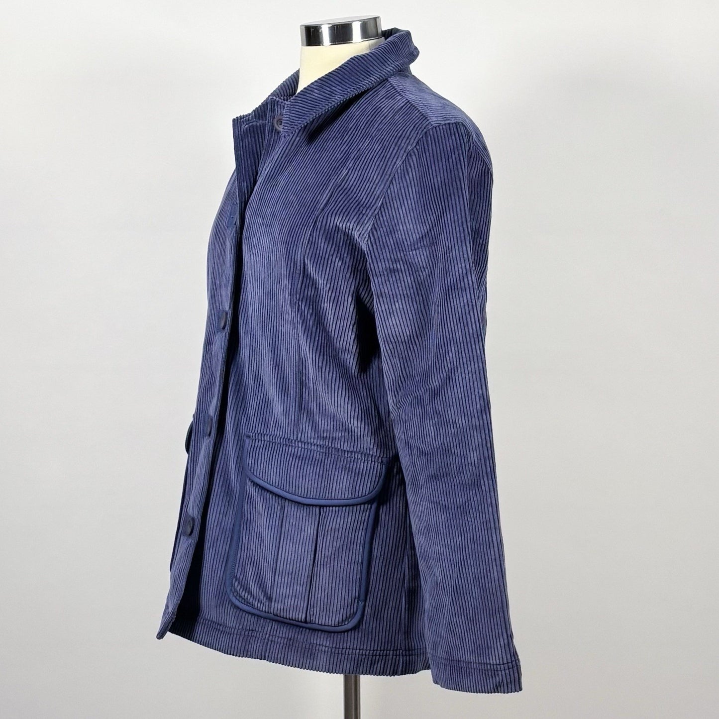 LL Bean Corduroy Thinsulate Insulated Jacket Dusty Blue - M