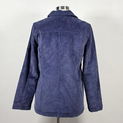 LL Bean Corduroy Thinsulate Insulated Jacket Dusty Blue - M