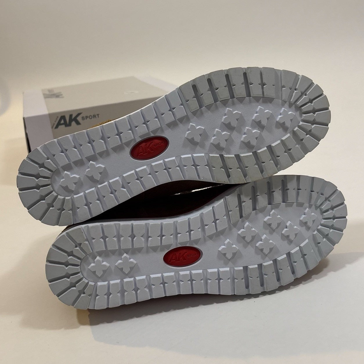 Anne Klein Sport Willpower Lace Up Bootie Cognac Brown Suede -8