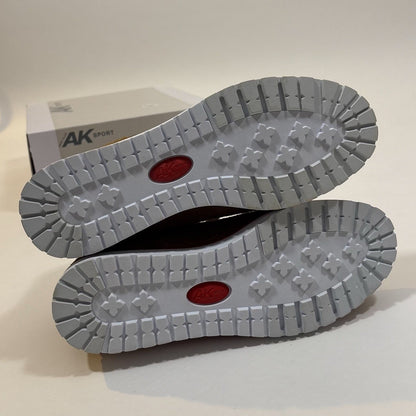 Anne Klein Sport Willpower Lace Up Bootie Cognac Brown Suede -8