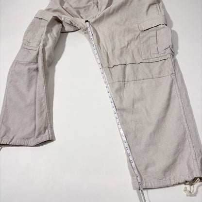 Eighteen East Gorecki Cargo Pants Corduroy Beige Cream - XXL
