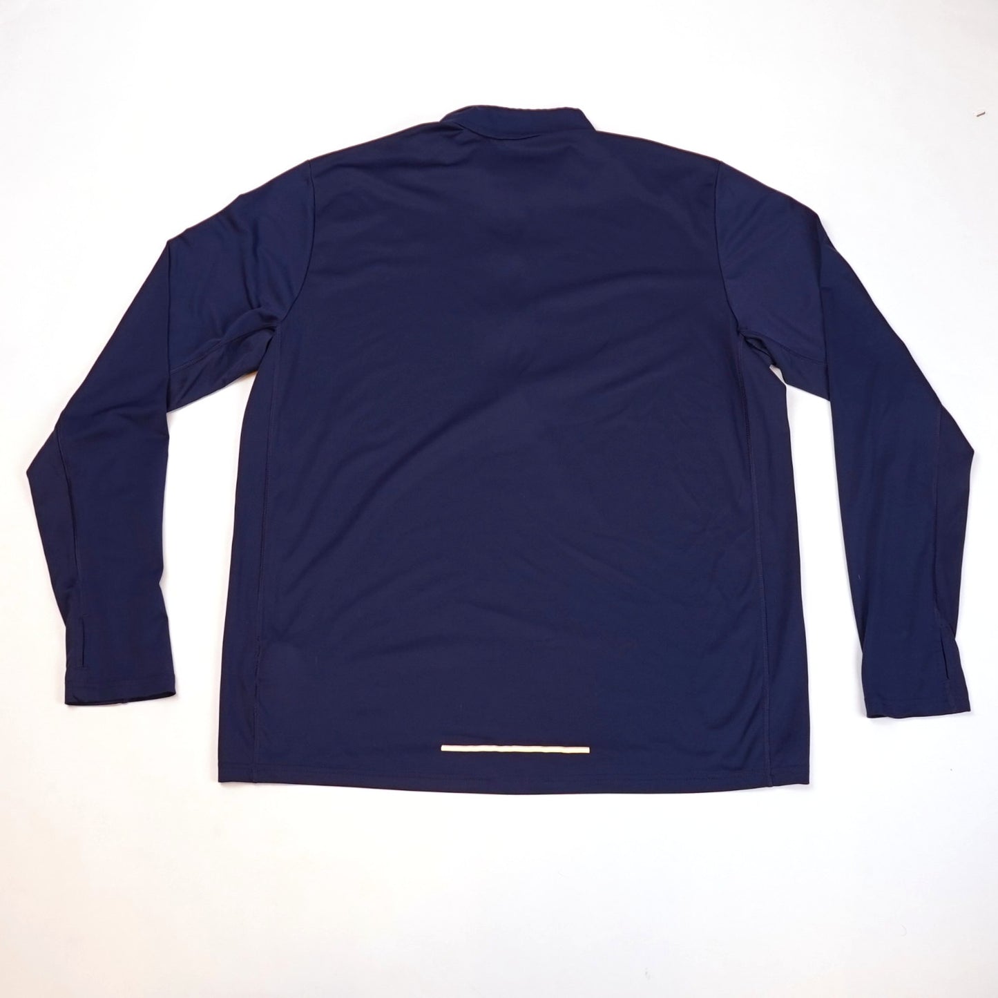 Adidas Long Sleeve Quarter Zip Pullover Navy - L